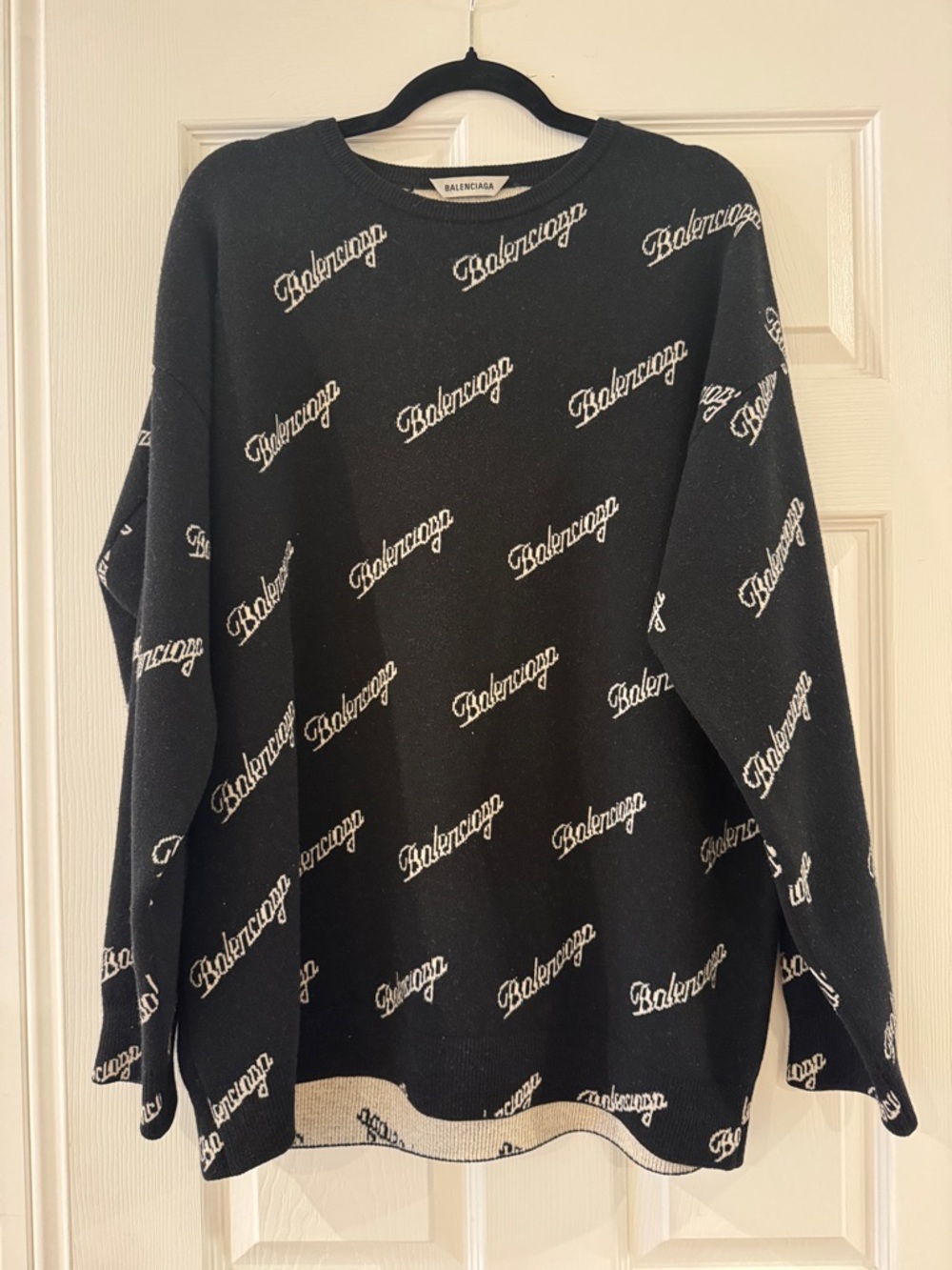 Balenciaga Wool Knit Sweater